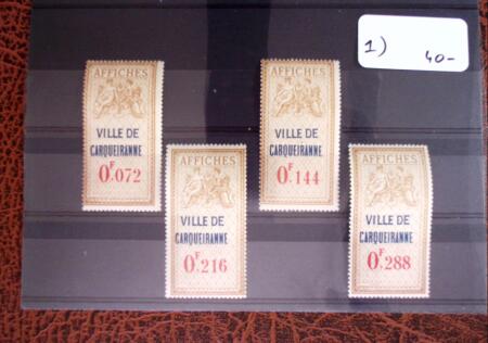 1926 Exceptionnelle collection de timbres fiscaux pour
