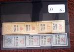 1926 Exceptionnelle collection de timbres fiscaux pour