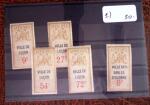 1926 Exceptionnelle collection de timbres fiscaux pour