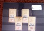 1926 Exceptionnelle collection de timbres fiscaux pour