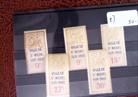 1926 Exceptionnelle collection de timbres fiscaux pour