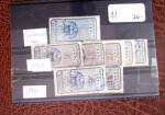 1926 Exceptionnelle collection de timbres fiscaux pour