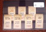 1926 Exceptionnelle collection de timbres fiscaux pour