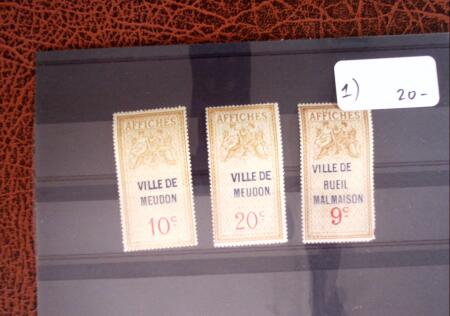 1926 Exceptionnelle collection de timbres fiscaux pour