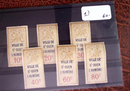 1926 Exceptionnelle collection de timbres fiscaux pour
