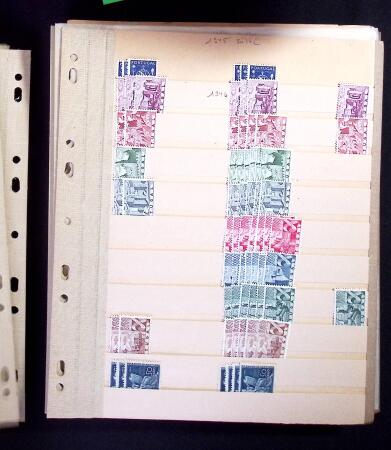 1940-1959 Small stock of the complete period x7 examples,