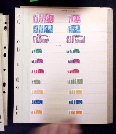 1940-1959 Small stock of the complete period x7 examples,