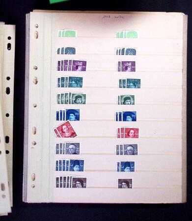 1940-1959 Small stock of the complete period x7 examples,