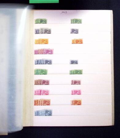 1940-1959 Small stock of the complete period x7 examples,