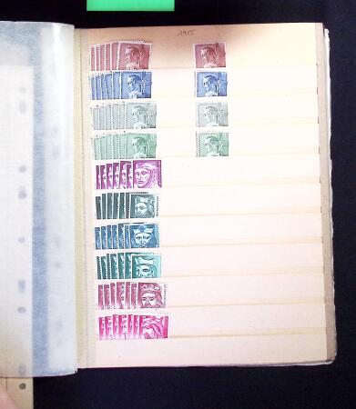 1940-1959 Small stock of the complete period x7 examples,
