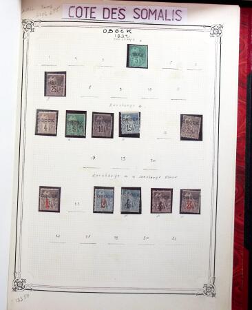 1859-1999, Importante collection des colonies monté