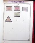 1859-1999, Importante collection des colonies monté