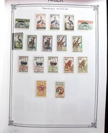 1859-1999, Importante collection des colonies monté