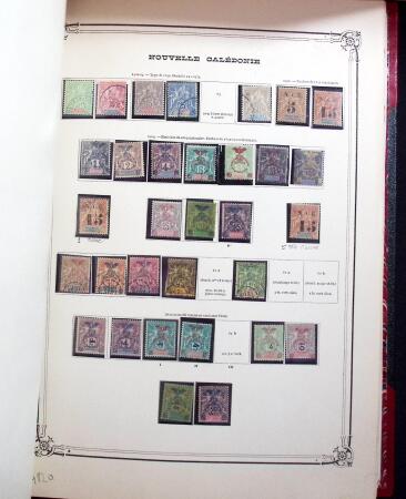 1859-1999, Importante collection des colonies monté