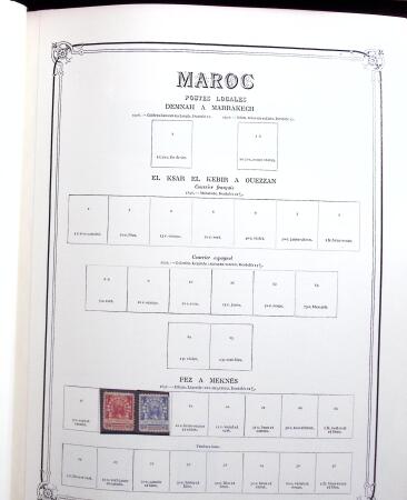 1859-1999, Importante collection des colonies monté