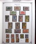 1859-1999, Importante collection des colonies monté