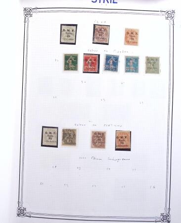 1859-1999, Importante collection des colonies monté