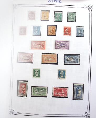 1859-1999, Importante collection des colonies monté