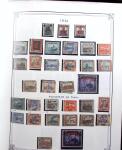 1859-1999, Importante collection des colonies monté