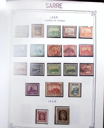 1859-1999, Importante collection des colonies monté