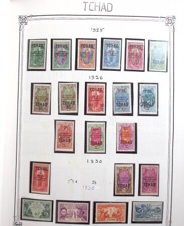 1859-1999, Importante collection des colonies monté