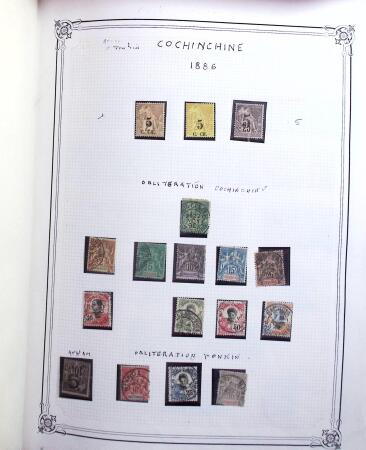 1859-1999, Importante collection des colonies monté