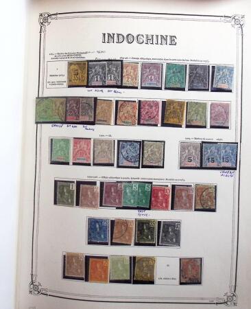 1859-1999, Importante collection des colonies monté