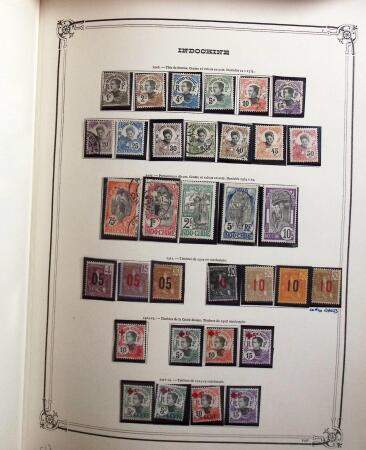 1859-1999, Importante collection des colonies monté