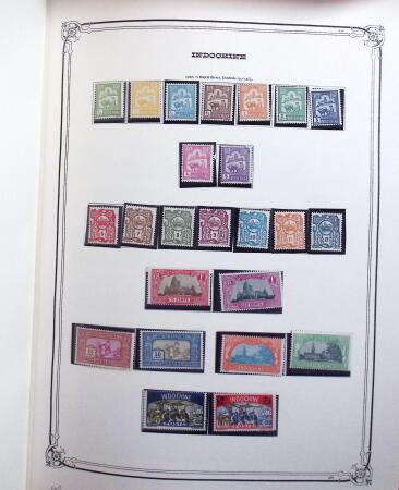 1859-1999, Importante collection des colonies monté