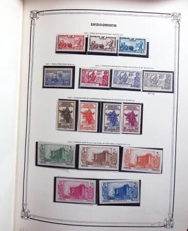 1859-1999, Importante collection des colonies monté