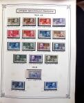 1859-1999, Importante collection des colonies monté