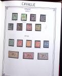 1859-1999, Importante collection des colonies monté