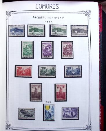 1859-1999, Importante collection des colonies monté