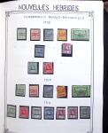 1859-1999, Importante collection des colonies monté