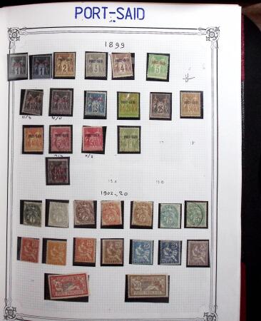 1859-1999, Importante collection des colonies monté