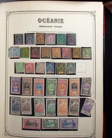 1859-1999, Importante collection des colonies monté