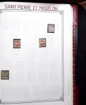1859-1999, Importante collection des colonies monté