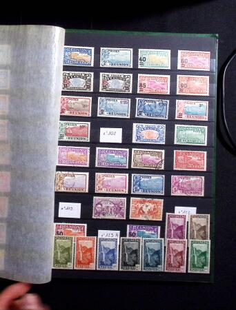 1885-1974 Belle collection de la Réunion en classeur