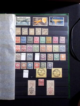 1885-1974 Belle collection de la Réunion en classeur