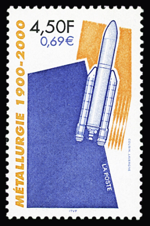 N°3366a Métallurgie, variété "sans la Tour Eiffel"