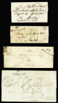 63 HAUTES PYRENEES 11 lettres avec cursives dont associations