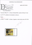N°3461a 1,02€ Gustav Klimt, variété valeur faciale