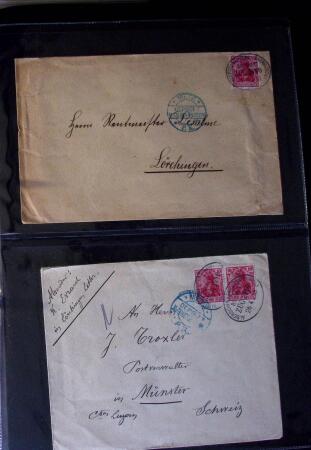 1859-1944 Album gris, poste ferroviaire de Sarrebourg,