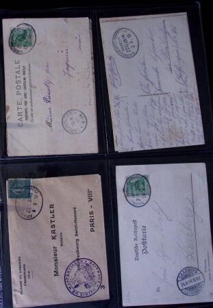 1859-1944 Album gris, poste ferroviaire de Sarrebourg,