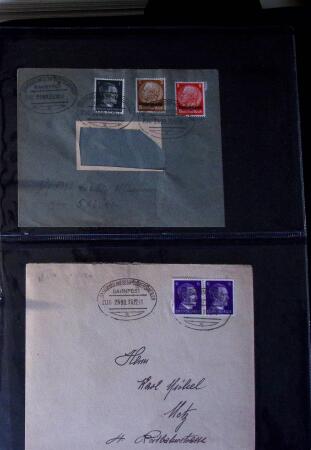 1859-1944 Album gris, poste ferroviaire de Sarrebourg,