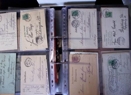 1859-1944 Album gris, poste ferroviaire de Sarrebourg,