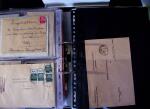 1859-1944 Album gris, poste ferroviaire de Sarrebourg,