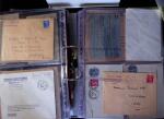 1859-1944 Album gris, poste ferroviaire de Sarrebourg,