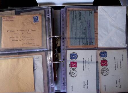 1859-1944 Album gris, poste ferroviaire de Sarrebourg,