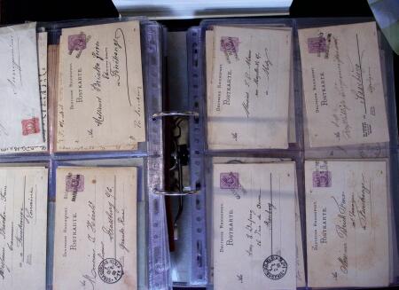 1859-1944 Album gris, poste ferroviaire de Sarrebourg,